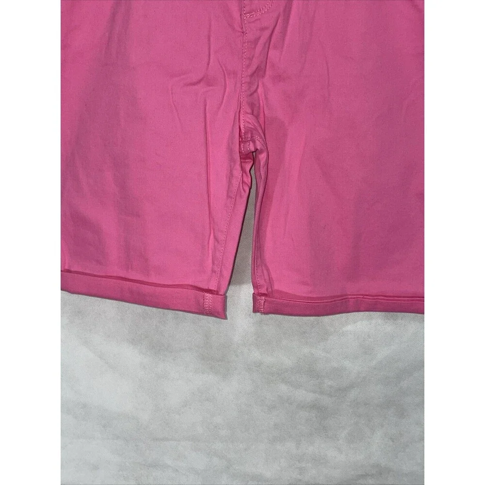 The Children's Place Cuffed Shorts Pink Size 14 Plus